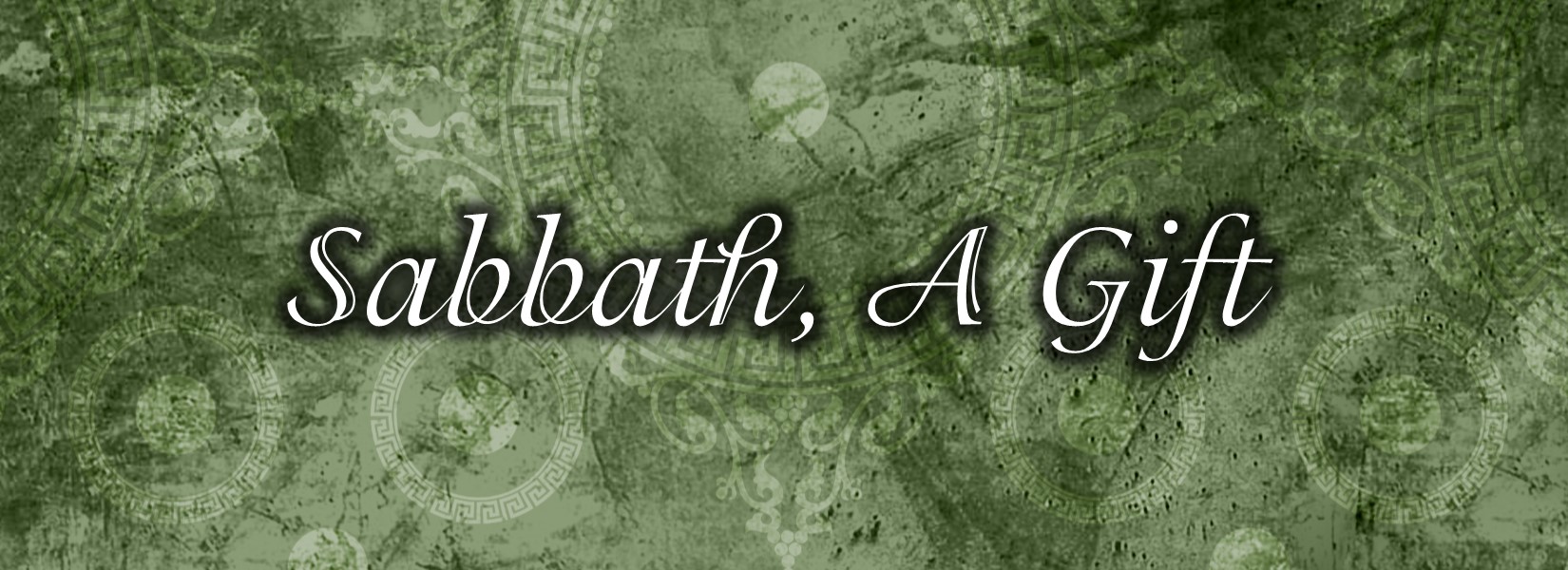 Take a Sabbath