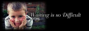 Boy waiting