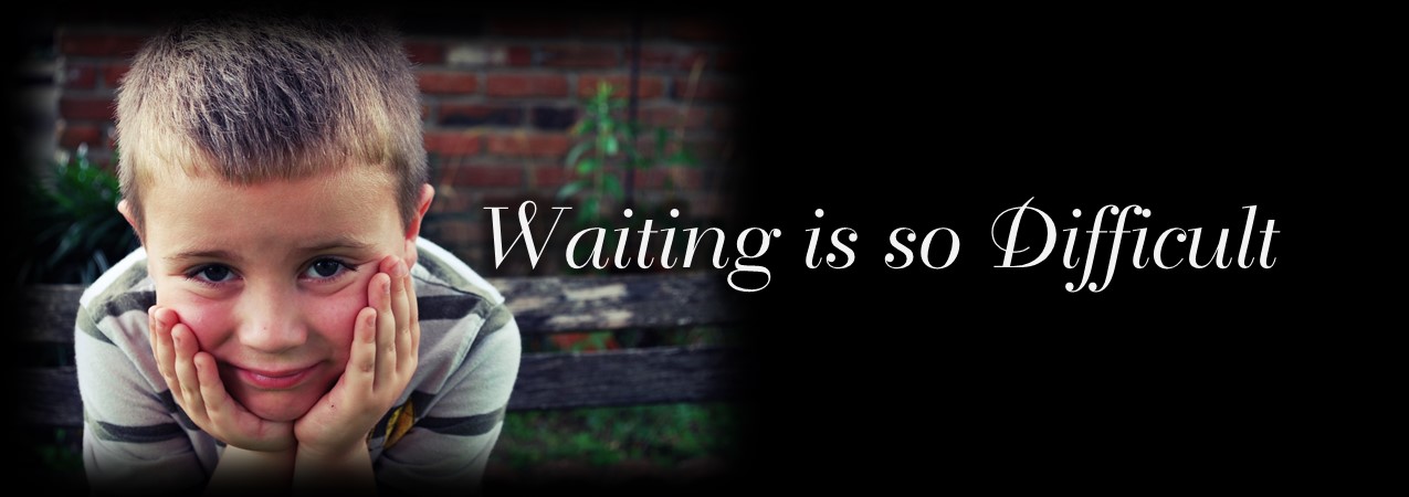 Boy waiting
