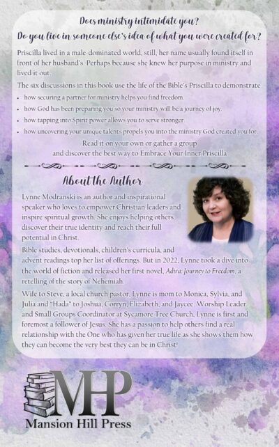 Back Cover of Embracing Your Priscilla